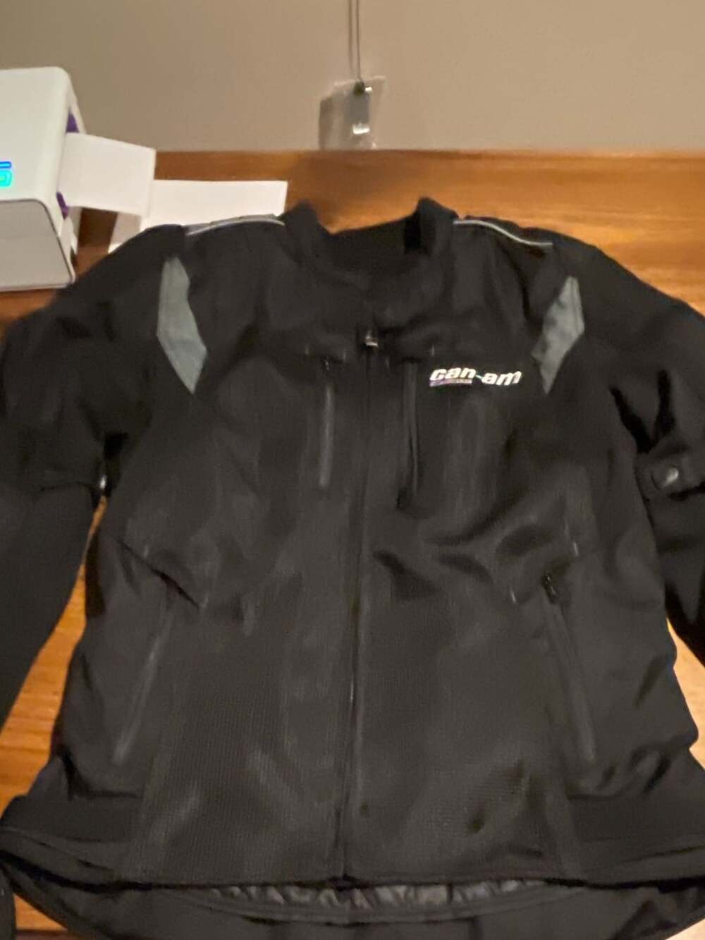 Can-Am Men's Mesh Riding Jacket Black
